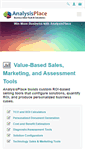 Mobile Screenshot of analysisplace.com